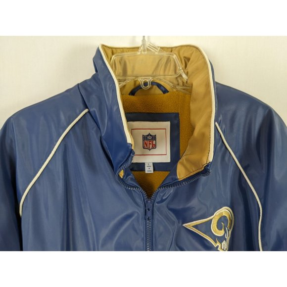 Vintage NFL G-III Apparel St. Louis‎ RAMS zippered jacket size L - Picture 9 of 12